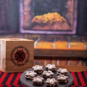 Linzer cu ciocolată albă - 300g