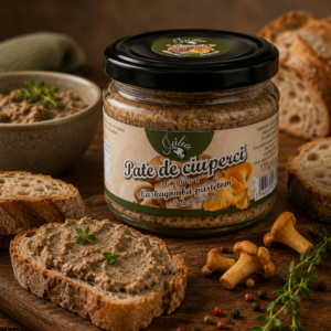 Pate de ciuperci cu gălbiori 150G