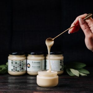 Miere cremă cu salvie și propolis 250g