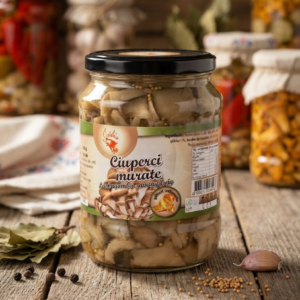 Ciuperci murate cu gălbiori 320G JULIA