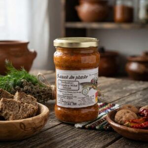 Zacuscă din păstrăv: nepicantă 300G