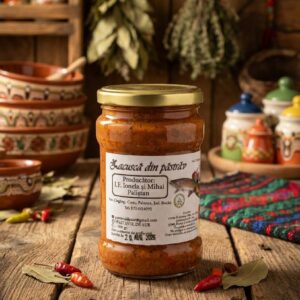 Zacuscă din păstrăv: picantă 300G